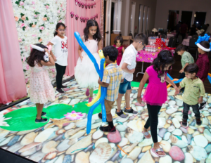 interactive dance floor screen